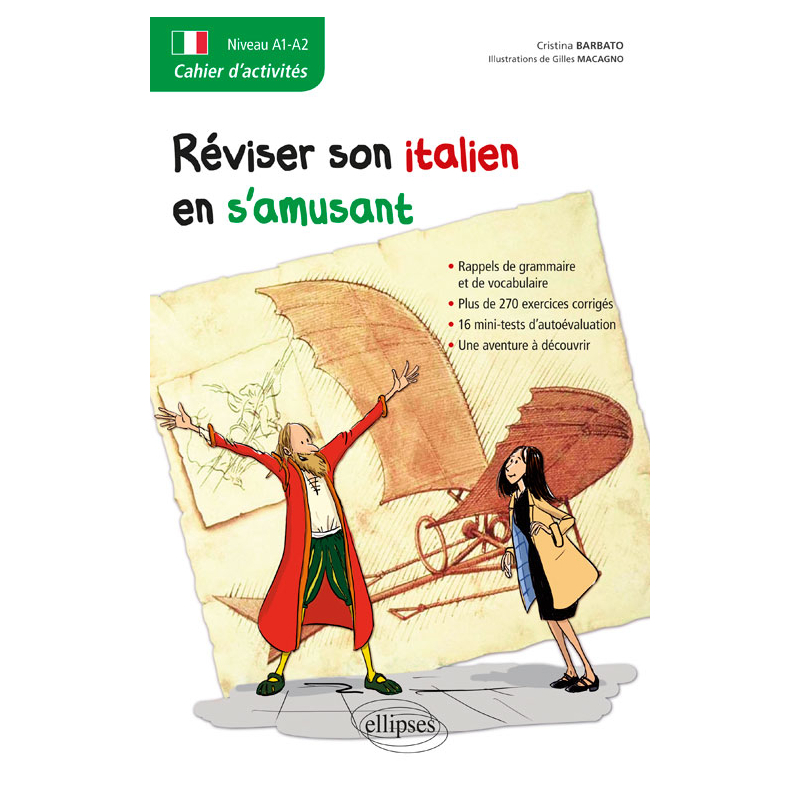 Italien. Cahier d'activités. Réviser son italien en s'amusant (A1-A2)