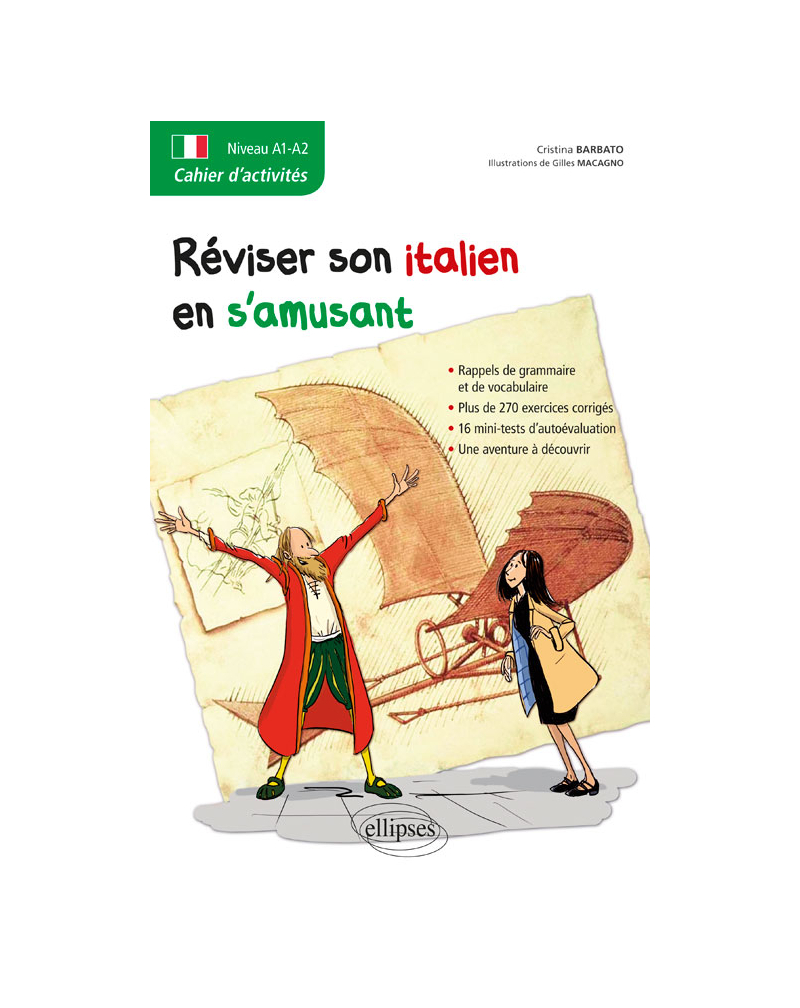 Italien. Cahier d'activités. Réviser son italien en s'amusant (A1-A2)