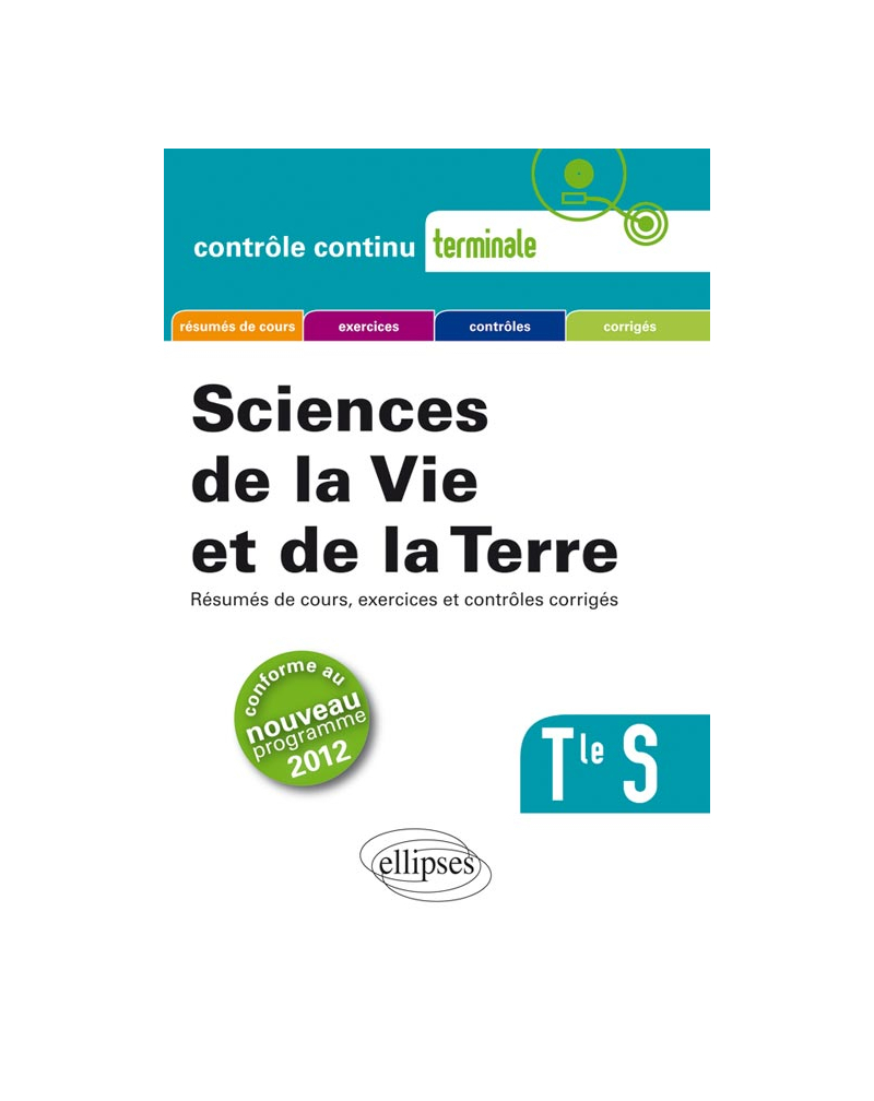 SVT - Terminale S conforme au nouveau programme 2012
