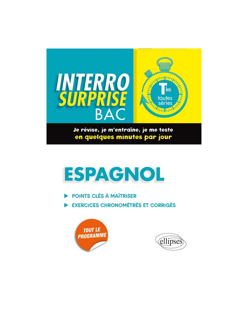 Espagnol  - Terminales L, ES, S