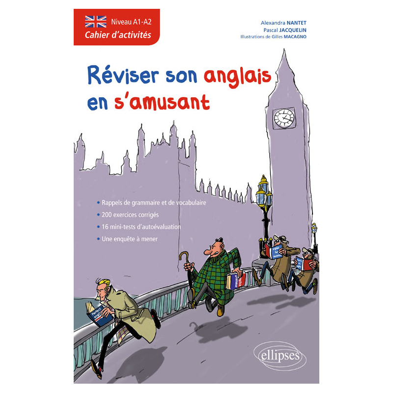 Anglais. Cahier d'activités pour réviser son anglais en s'amusant. Niveau A1-A2