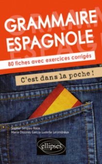 Grammaire espagnole. C'est dans la poche ! 80 fiches avec exercices corrigés. A2-B1