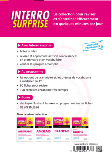 Espagnol - Première - nouveaux programmes
