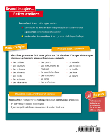 Grand imagier... Petits ateliers... Japonais en images avec exercices ludiques. Apprendre et réviser les mots de base. (A1) (fichiers audio) 2e édition