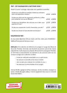 Méthod' Français. 1re. L'épreuve orale du bac