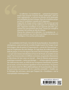 Le vocabulaire de Freud