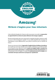 Amazing! - Méthode d'anglais pour faux-débutants - A2/B1