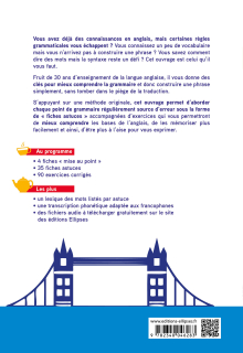Anglais. 35 astuces pour améliorer votre grammaire simplement ! (A2-B1) - (avec exercices corrigés et fichiers audio)