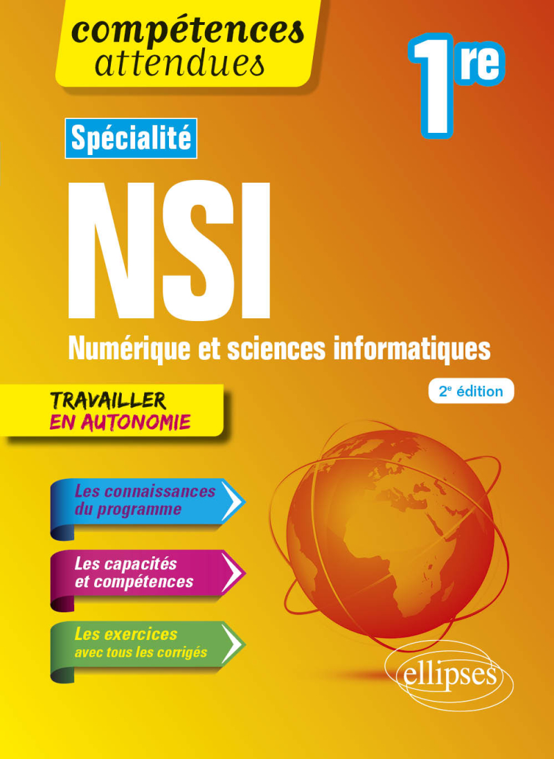 Spécialité NSI - Numérique et sciences informatiques - 1re - 2e édition