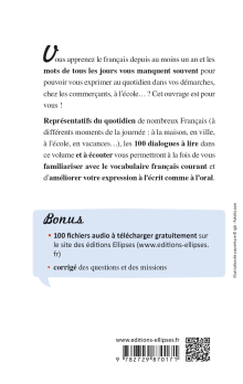 Le FLE au quotidien. Dialogues de la vie courante. Niveau intermédiaire [avec fichiers audio] (Français Langue Etrangère)