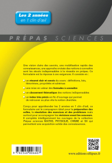 Formulaire MPSI/MP Maths -Physique-chimie - SII - 2e édition