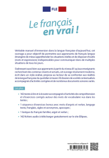 FLE. Le français en vrai ! Pour communiquer au quotidien (B1-C1) (avec fichiers audio)(Français langue étrangère)