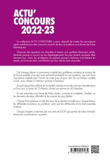 Thèmes sanitaires et sociaux 2022-2023 - Cours et QCM