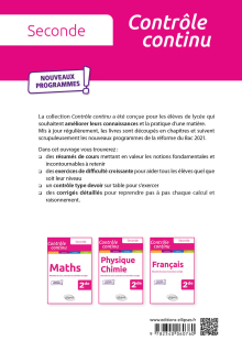 SVT - Seconde