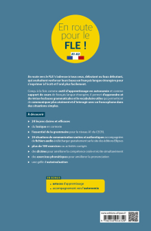 FLE. En route pour le FLE ! Toutes les clés pour communiquer au quotidien en 24 leçons. A1-A2. (Fichiers audio)  (Français langue étrangère)