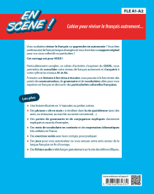 FLE. En scène ! (français langue étrangère) - Cahier pour réviser le français autrement... A1-A2