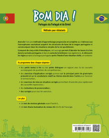 Bom dia ! Portugais du Portugal et du Brésil. - Méthode pour débutants A1-A2