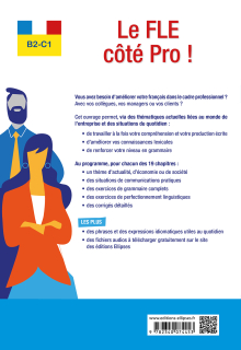 Le FLE côté Pro ! B2-C1 (Français langue étrangère)