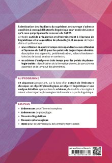 Linguistique et phonologie de l'anglais - Méthode, analyse détaillée et entraînement (Licence - Master - CAPES)