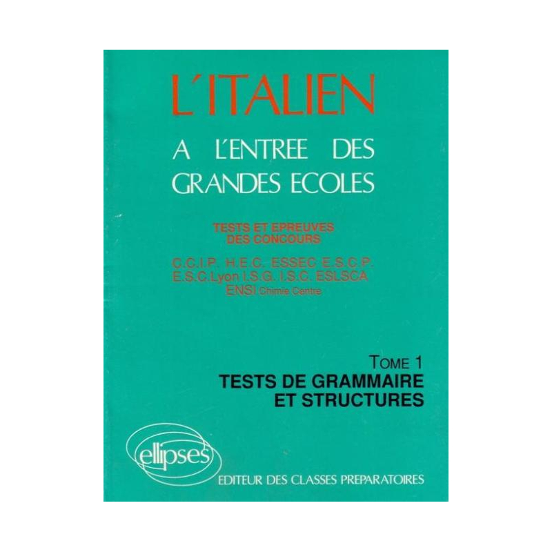 L'Italien tome 1