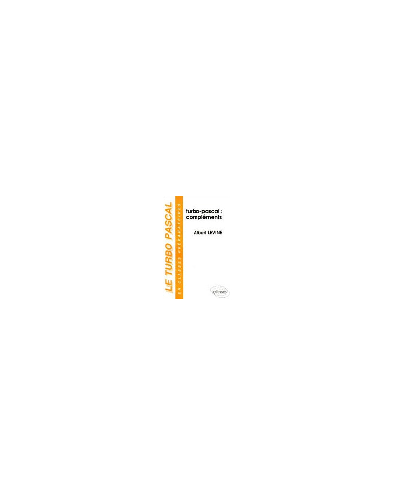 COMPLEM.TURBO PASCAL (ORANGE)
