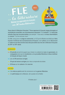 Le FLE par la littérature. B1-C1 (Français langue étrangère) - Réviser ou apprendre le français avec 30 textes littéraires