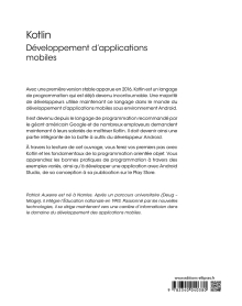 Kotlin, développement d’applications mobiles