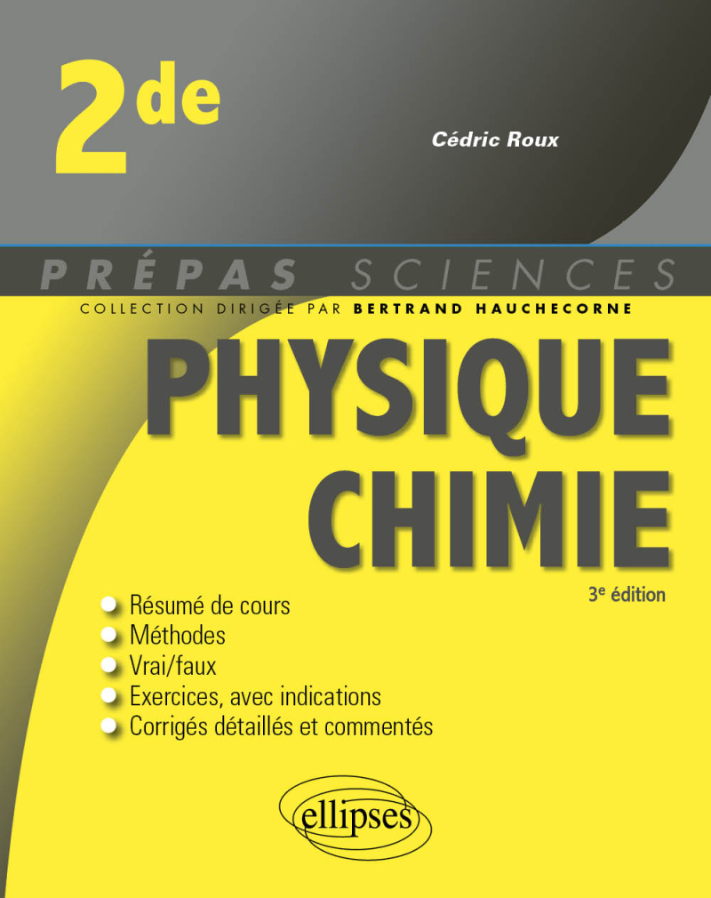 Physique-chimie - 2de - 3e édition