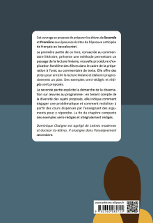 La méthodologie du commentaire de texte et de la dissertation - Français. 2de-1re - 2e édition