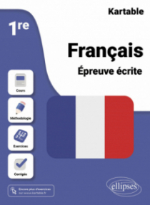 Français - Épreuve écrite - 1re