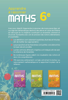 Apprendre à raisonner - Mathématiques - 6e - 2e édition