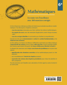 Mathématiques 6e - En route vers l'excellence avec 160 exercices corrigés
