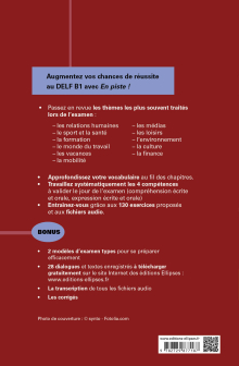 FLE. En piste ! Préparation au DELF. Niveau B1 (avec fichiers audio) (Français langue étrangère)