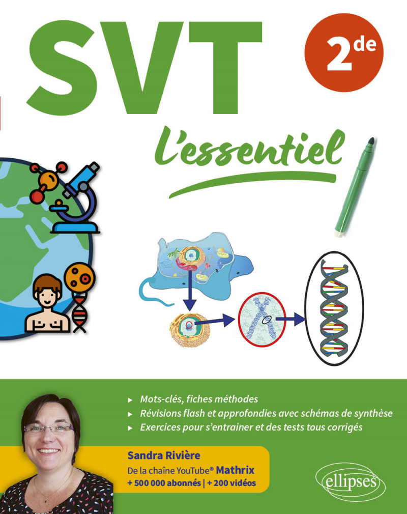 SVT L'essentiel - 2de - Pour réussir vos révisions avec de nombreuses figures en couleurs et vidéos explicatives