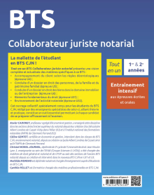 BTS CJN Collaborateur juriste notarial