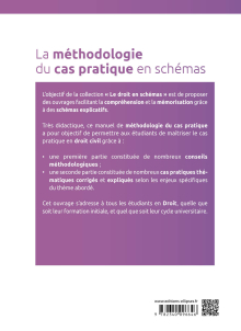 La méthodologie du cas pratique en schémas - 2e édition