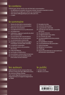 Fiches de Droit de la consommation - A jour au 15 avril 2024