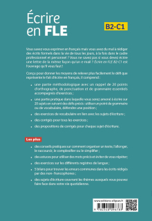Écrire en FLE - B2-C1 (Français langue étrangère) - Toutes les clés pour maîtriser l’écriture de textes formels