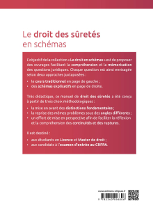 Le droit des sûretés en schémas - A jour au 30 avril 2024