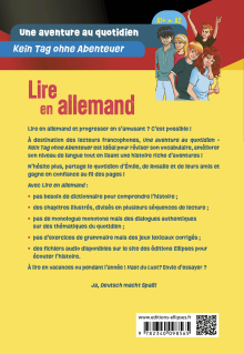 Lire en allemand. Une aventure au quotidien - Kein Tag ohne Abenteuer (A1+-A2) - Révise ton vocabulaire et améliore ton niveau en allemand en lisant une histoire riche d'aventures et en t'amusant !