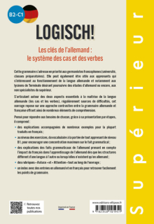 Lohisch! B2-C1 - Les clés de l'allemand : le système des cas et des verbes