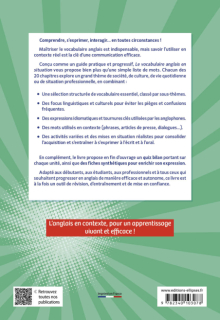 Le vocabulaire anglais en situation (A2-B1-B2) - L'essentiel du vocabulaire anglais en contexte et par l'exemple
