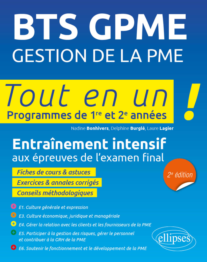 BTS GPME Gestion de la PME - 2e édition