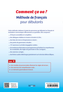 FLE. Comment ça va ? (français langue étrangère) - Méthode de français pour débutants (avec fichiers audio) (A1-A2)