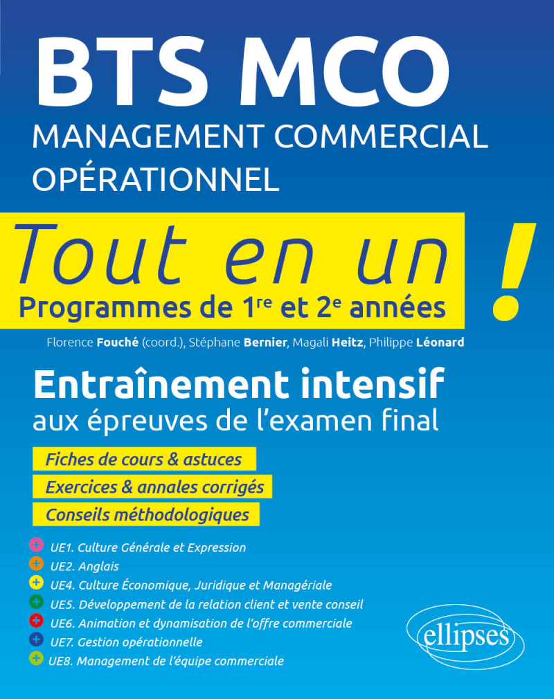 BTS MCO Management Commercial Opérationnel