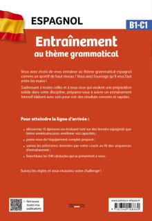 Espagnol. Entraînement au thème grammatical - À vos marques, prêts… traduisez ! (B1-C1)