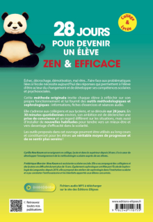 28 jours pour devenir un élève zen et efficace - grâce à la méthodologie scolaire et la sophrologie