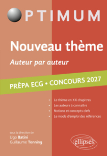 L'humanité. Auteur par auteur. Littérature, Philosophie, Culture générale. Prépa ECG-ECT - Concours 2027