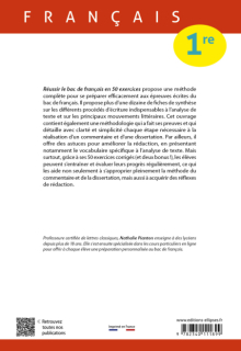 Français - 1re - Réussir le bac de français en 50 exercices