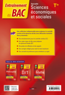 Spécialité Sciences économiques et sociales - Tle
